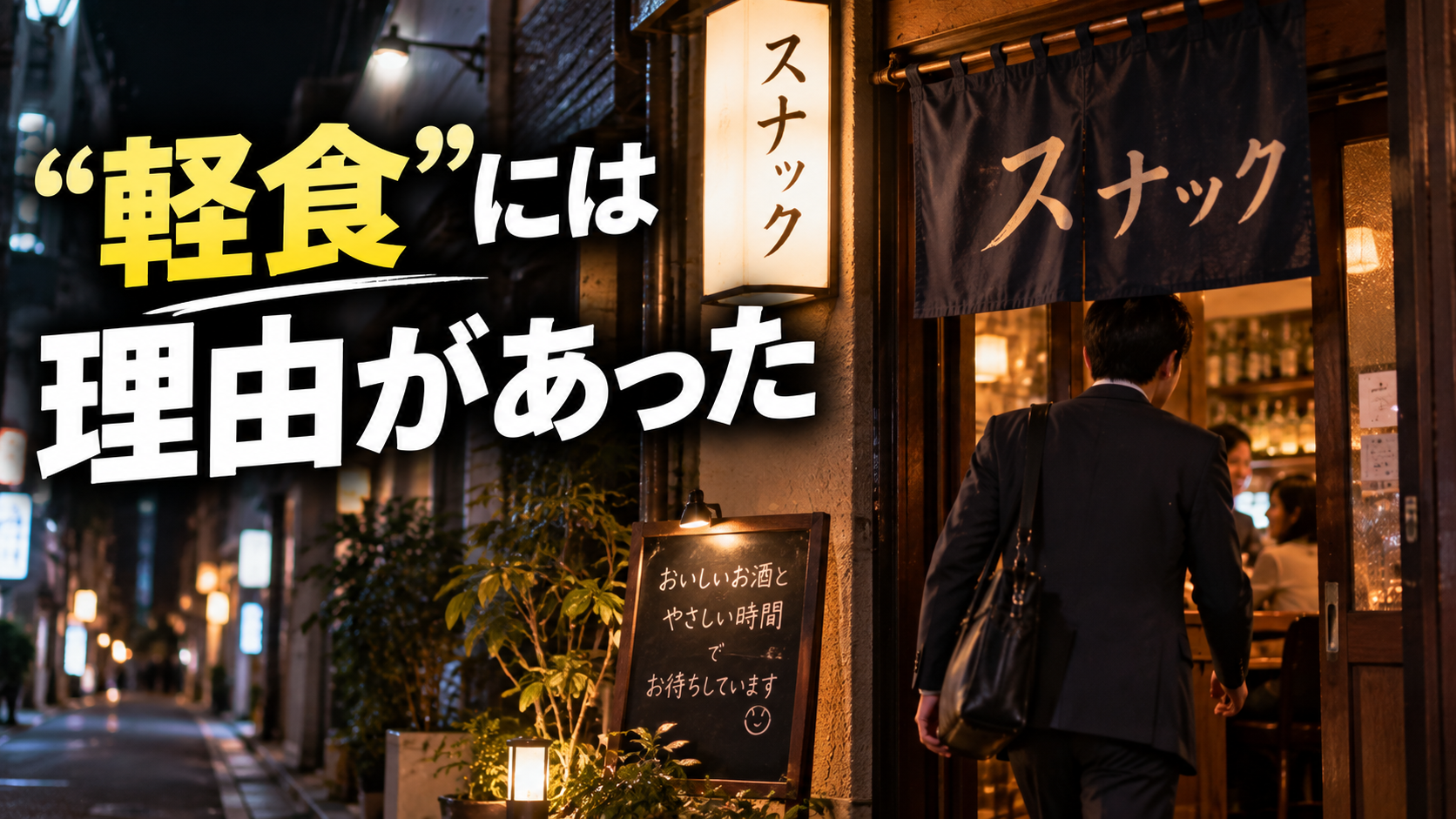 なぜ「軽食」がキーワードになったのか