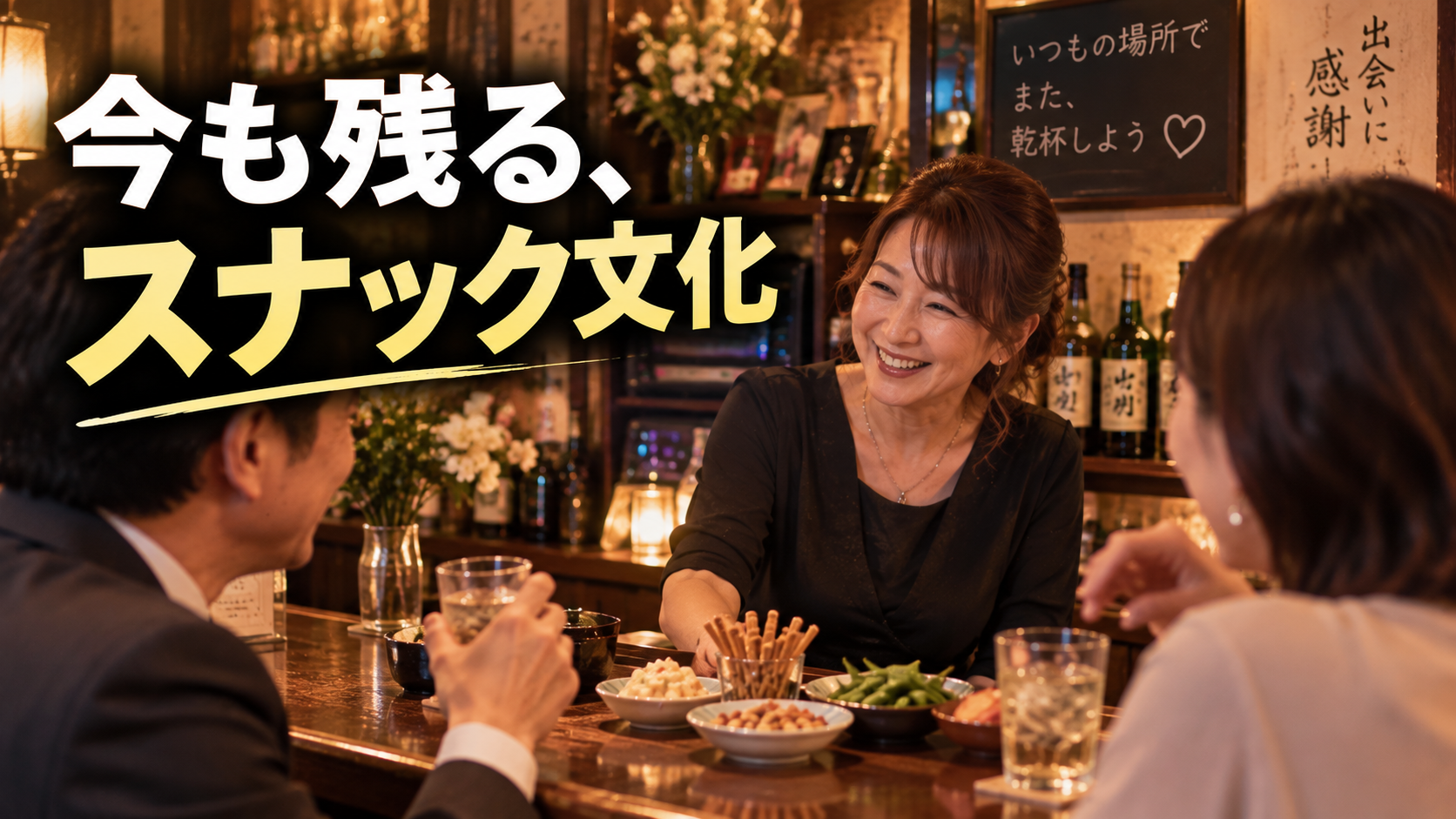 今のスナックに受け継がれているもの